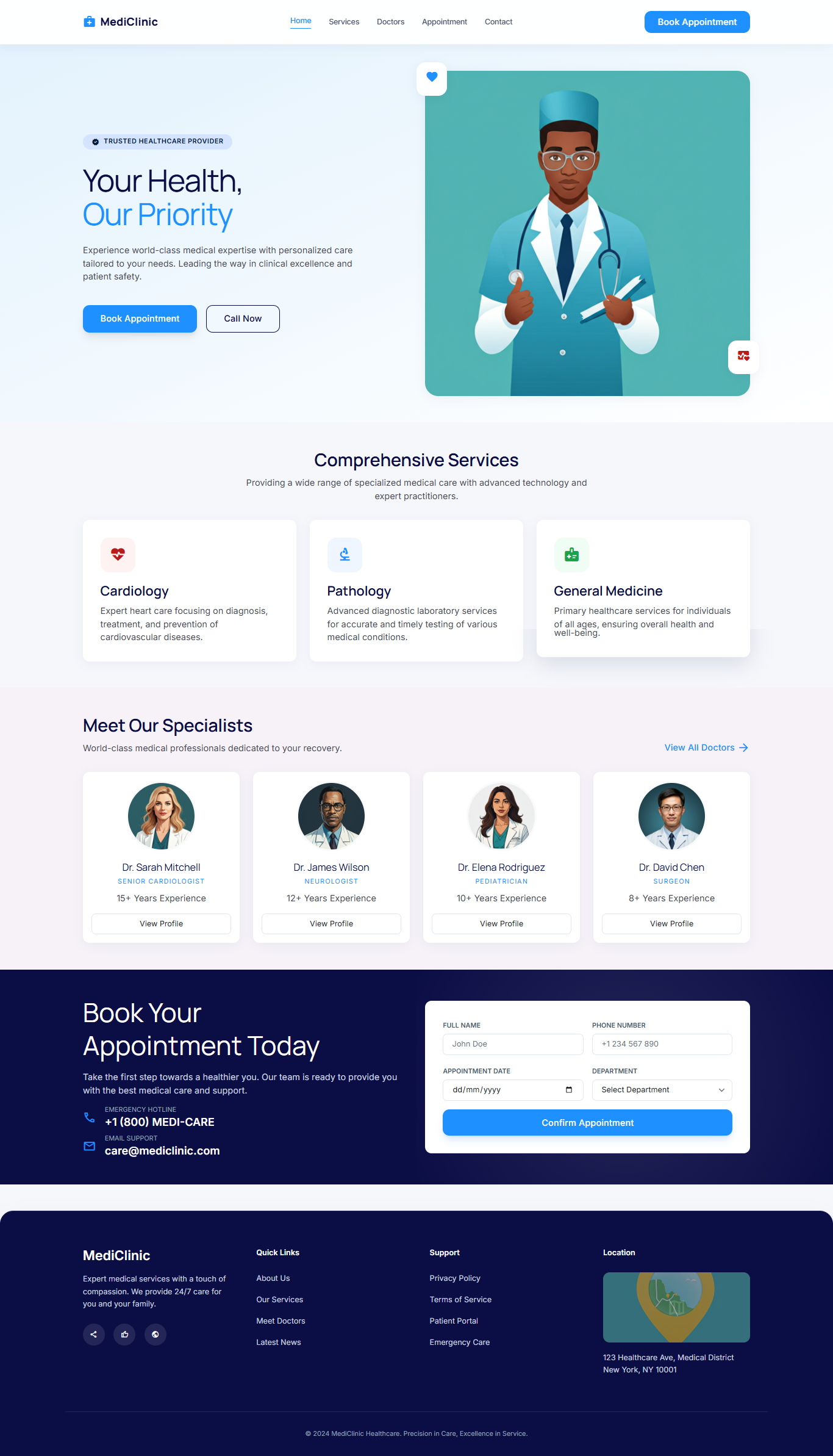 Doctor Chember Website